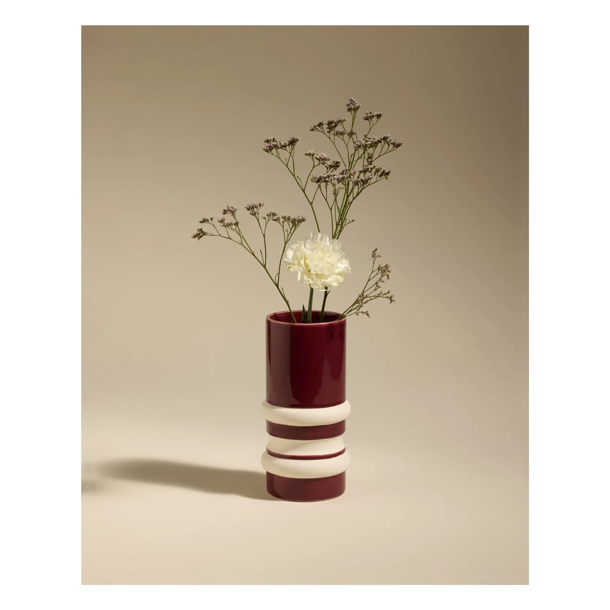 Maison Sarah Lavoine - Jarrón Aquarius | Rojo carmín