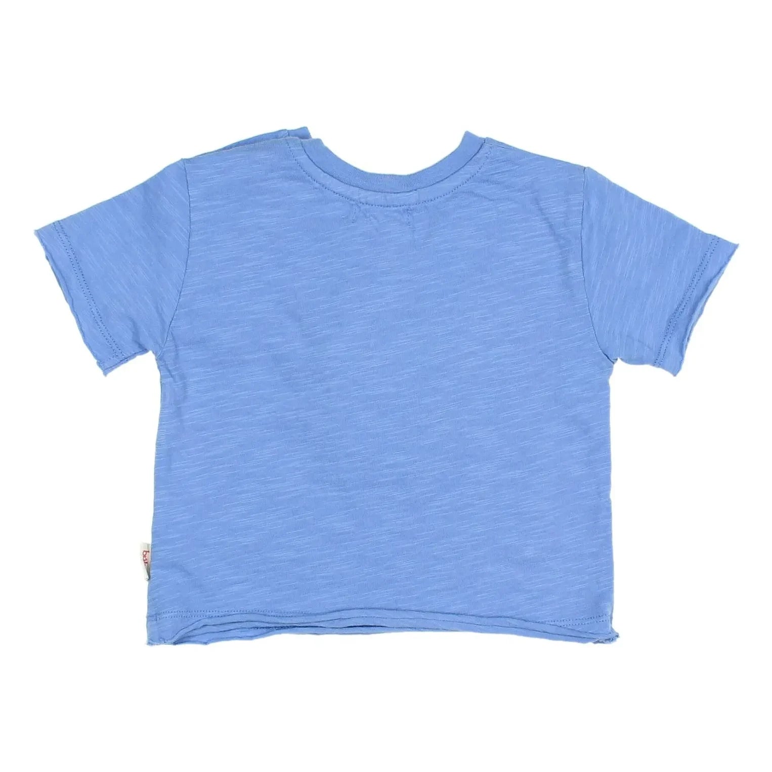 Búho - Camiseta de bebé de algodón orgánico Muz | Azul índigo
