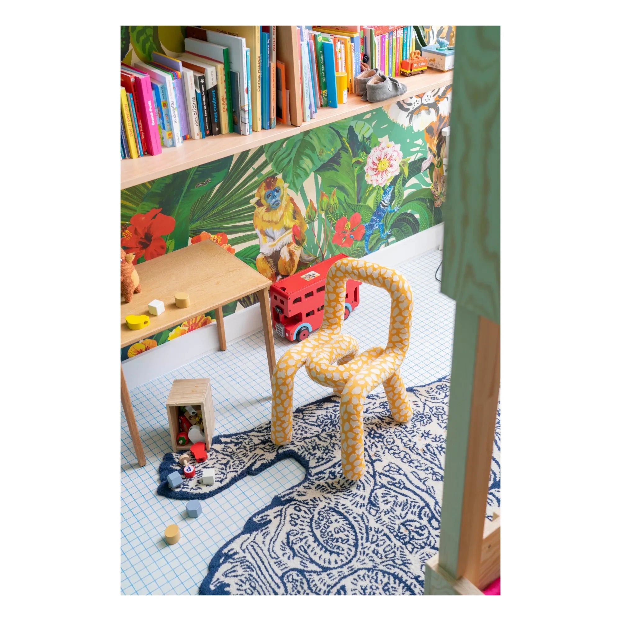 Moustache - Silla Mini Bold | Amarillo