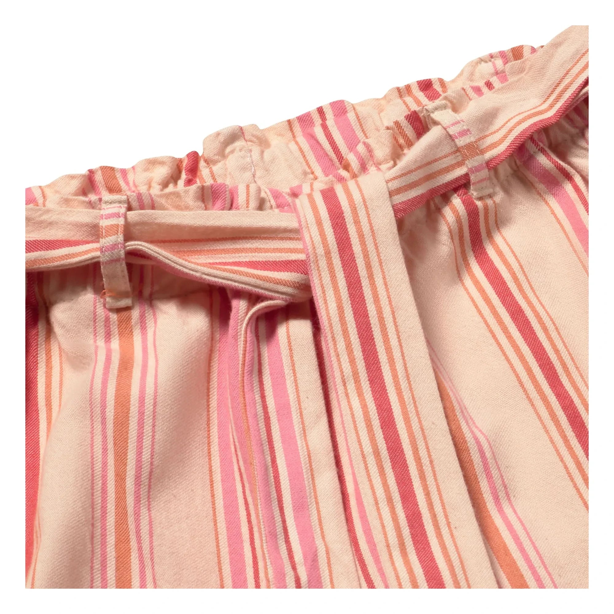 Cozmo - Pantalón de algodón orgánico a rayas Sena | Rosa