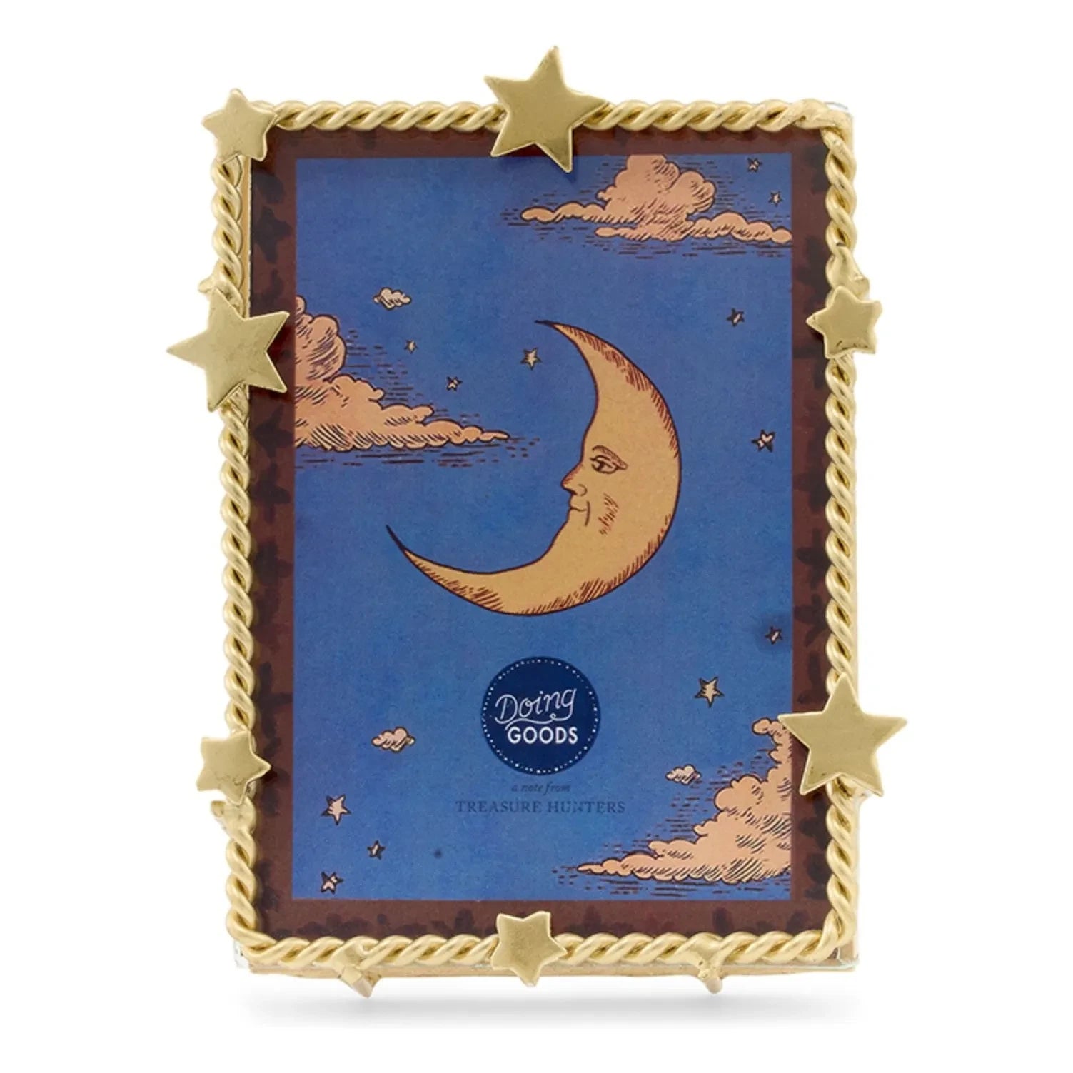 Doing Goods - Marco de latón Luna Star | Oro