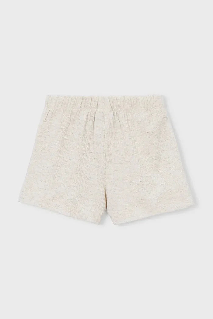 Pantalones cortos de lino infantiles Mayoral