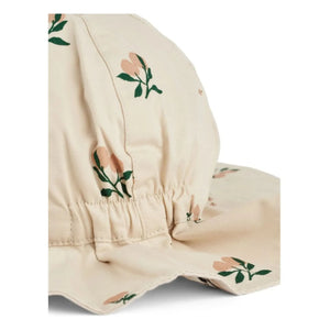 Liewood - Sombrero de algodón orgánico reversible Amelia | Rosa empolvado
