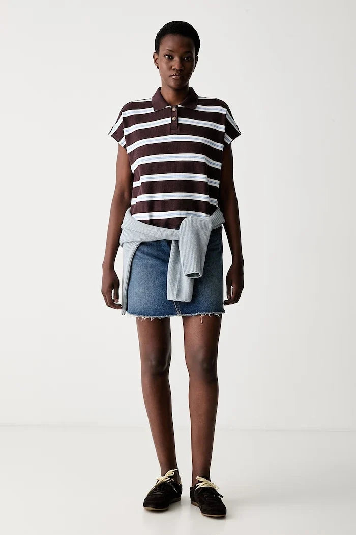 Camiseta polo de algodón Marc O'Polo para mujer