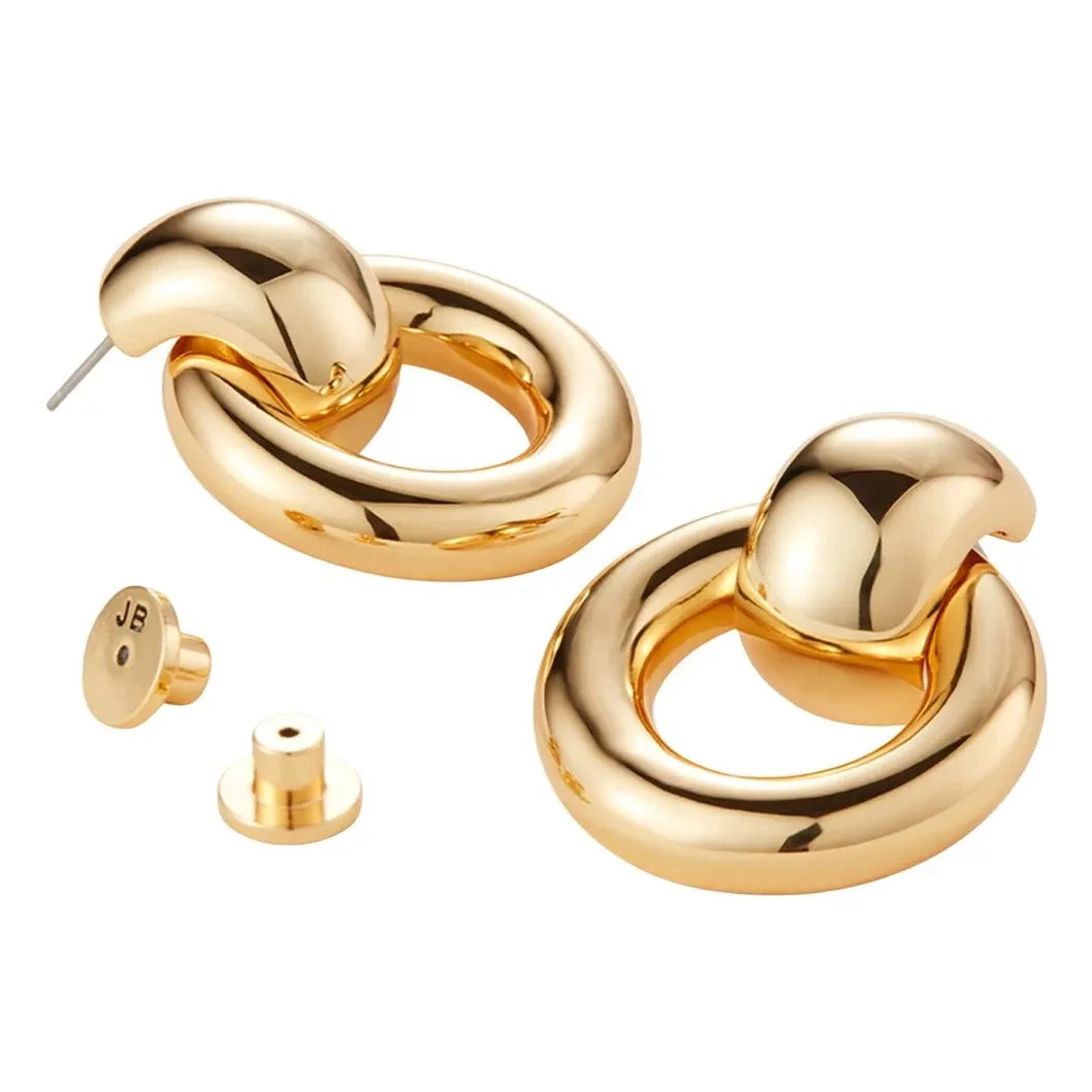 Jenny Bird - Pendientes Mega Faye | Dorado