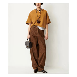 Sessùn - Camiseta Lift de algodón | Avellana