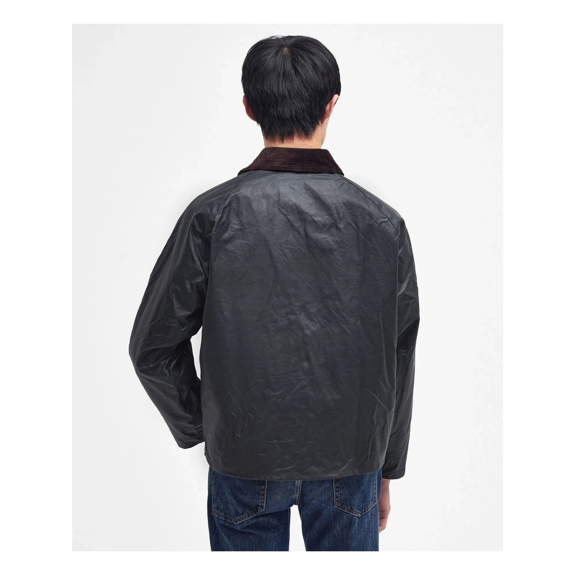 Barbour - Chaqueta Transport Wax Bone | Negro