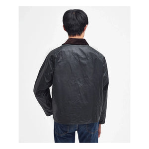 Barbour - Chaqueta Transport Wax Bone | Negro