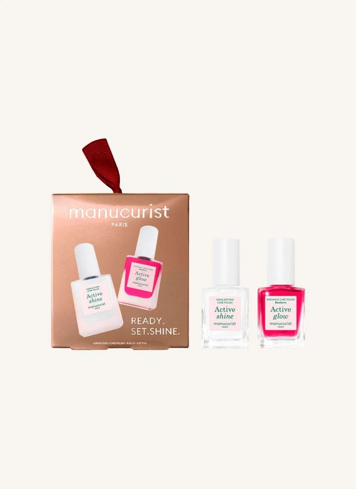 Manucurist - Set de Mini Esmaltes Active Shine & Active Glow