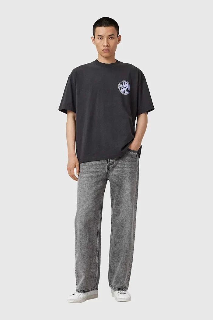 Camiseta de algodón AllSaints DISTORTION