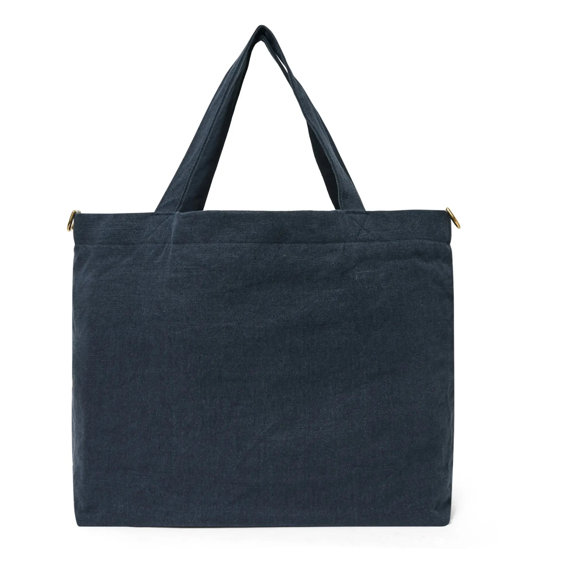 Adorna - Bolso tote de lino | Azul marino