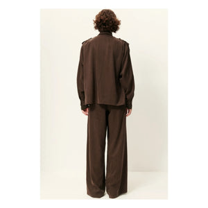 Sessùn - Pantalones Rim C de rayas | Marrón