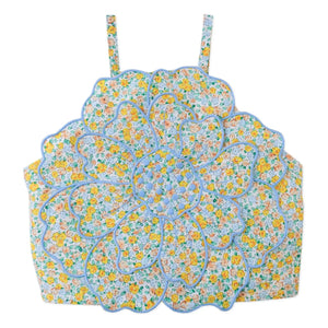 Gingersnaps - Top Eloise Fleur | Azul