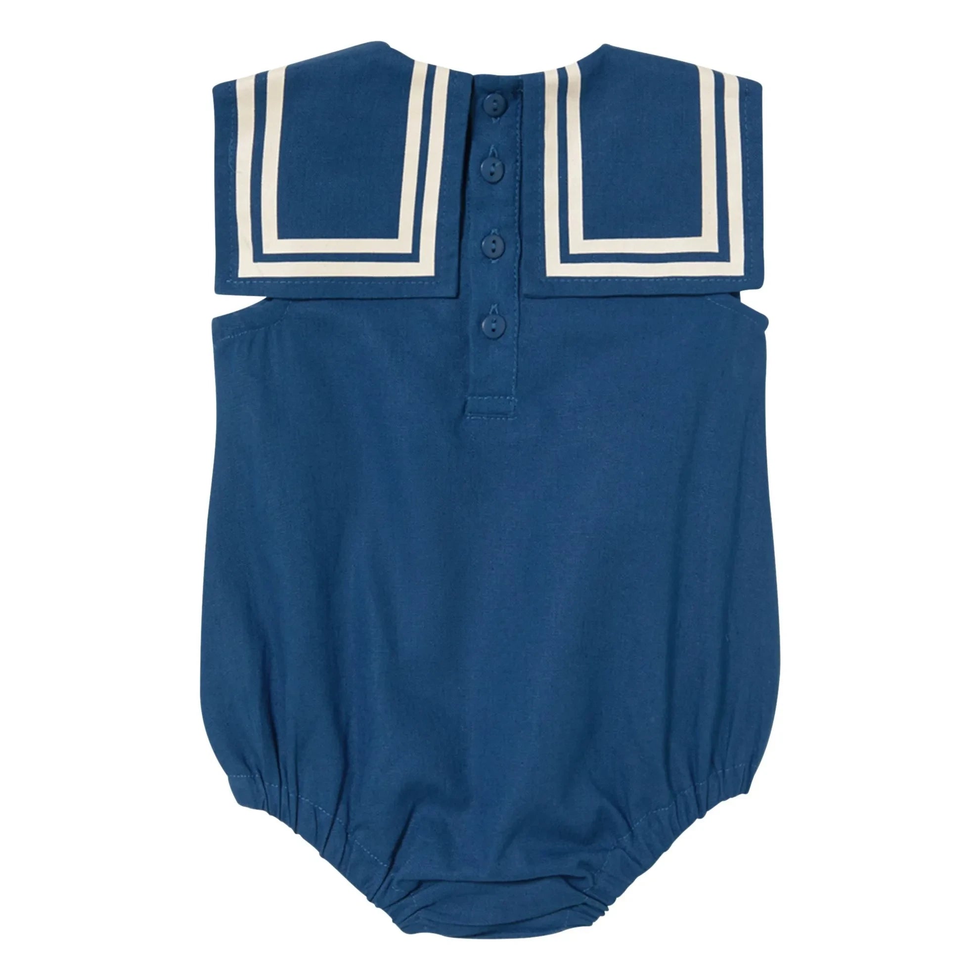 Tinycottons - Mono de lino | Azul marino