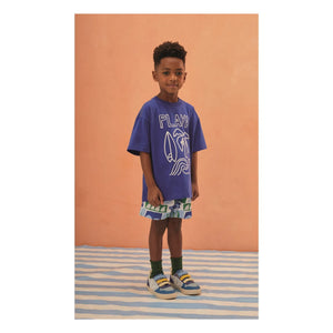 Fabula - Rio Vagues Pantalón Corto de Baño | Azul