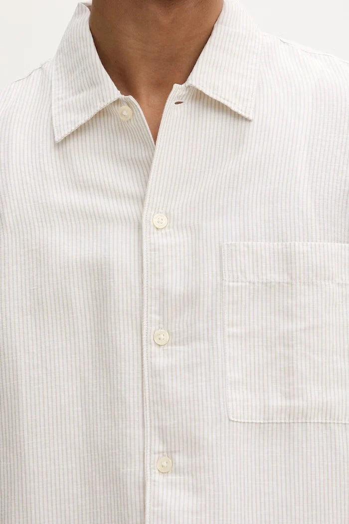 Camisa de lino para hombre Marc O'Polo