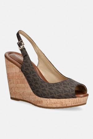 Sandalias de plataforma inclinada Michael Michael Kors Rosie Wedge