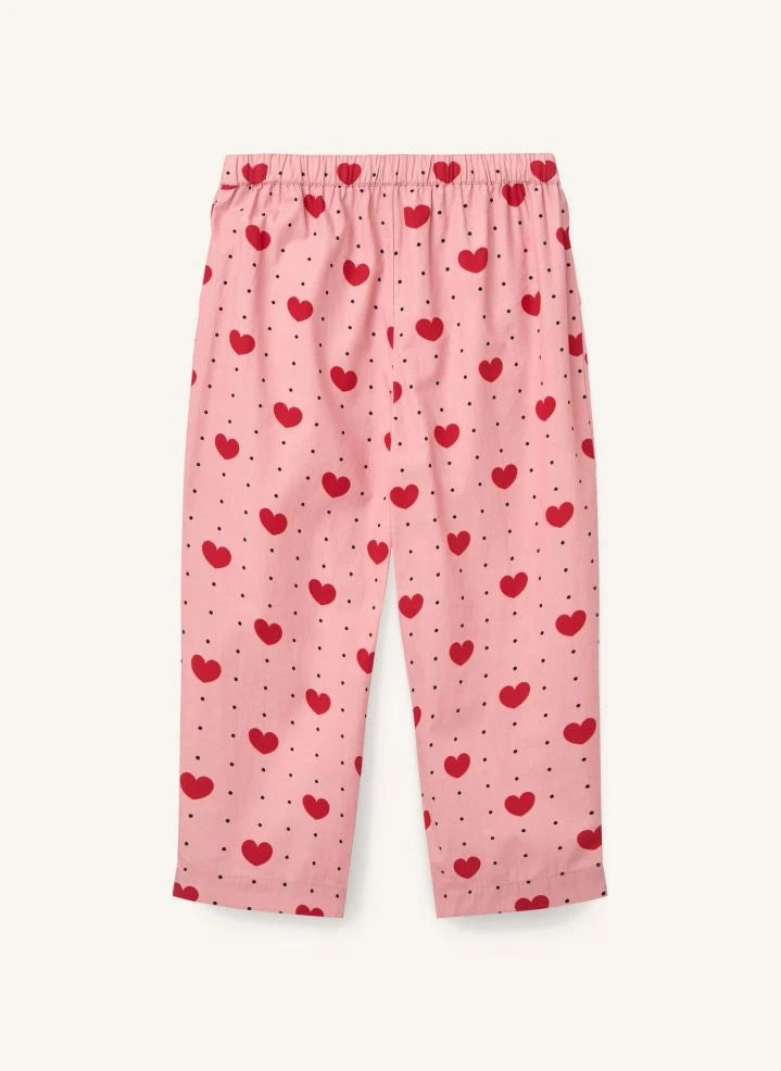 Copenhagen Colors - Pantalones con Corazón de Algodón Orgánico | Rosa