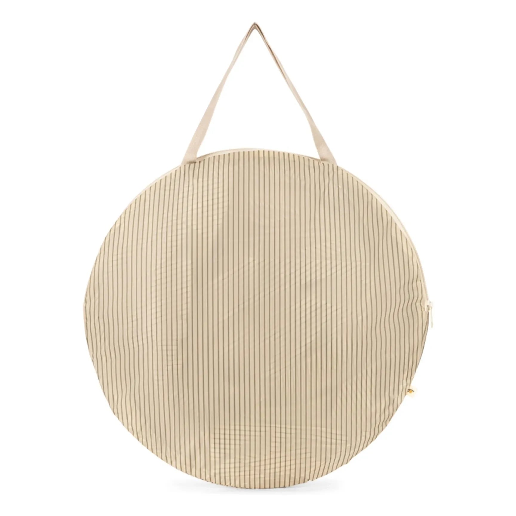 Konges Sløjd - Tienda de playa plegable pequeña Tea Stripe | Beige