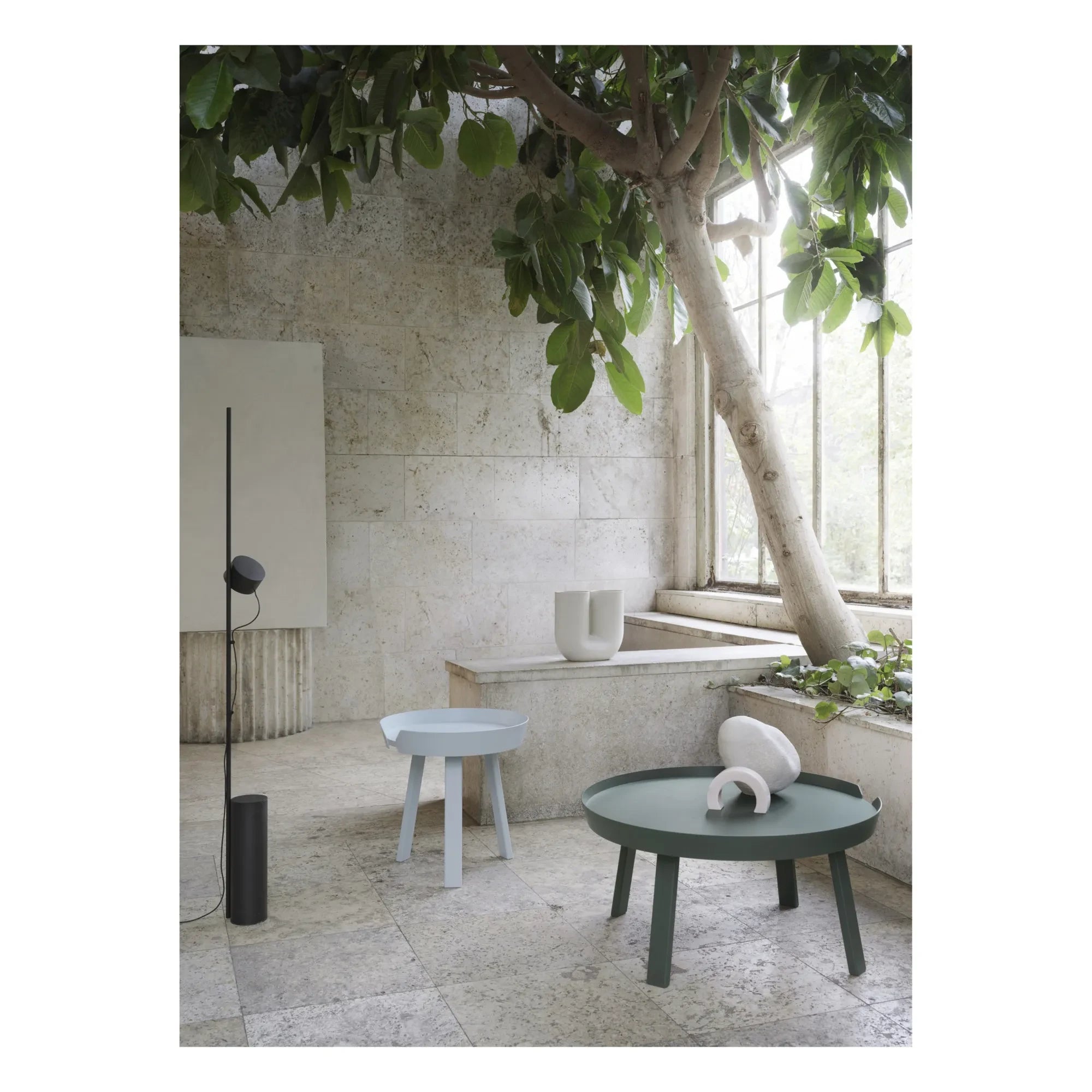 Muuto - Mesa de centro | Azul claro