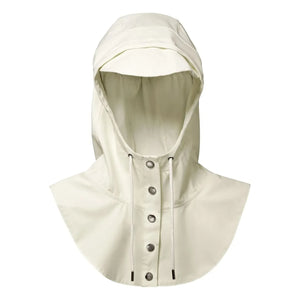 Fudoon - Sudadera impermeable con capucha | Crema