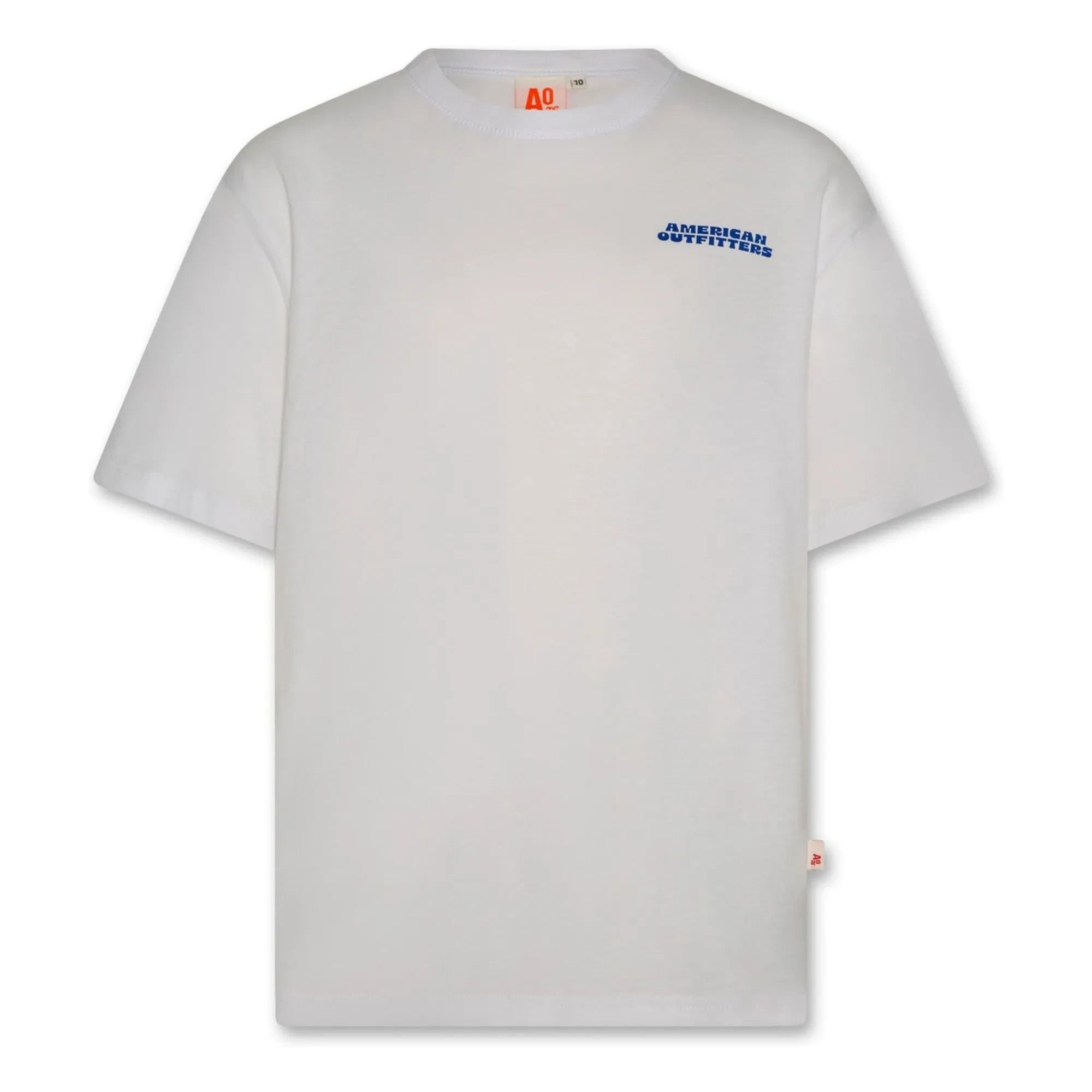 AO76 - Camiseta Silas Burger Algodón reciclado | Blanco