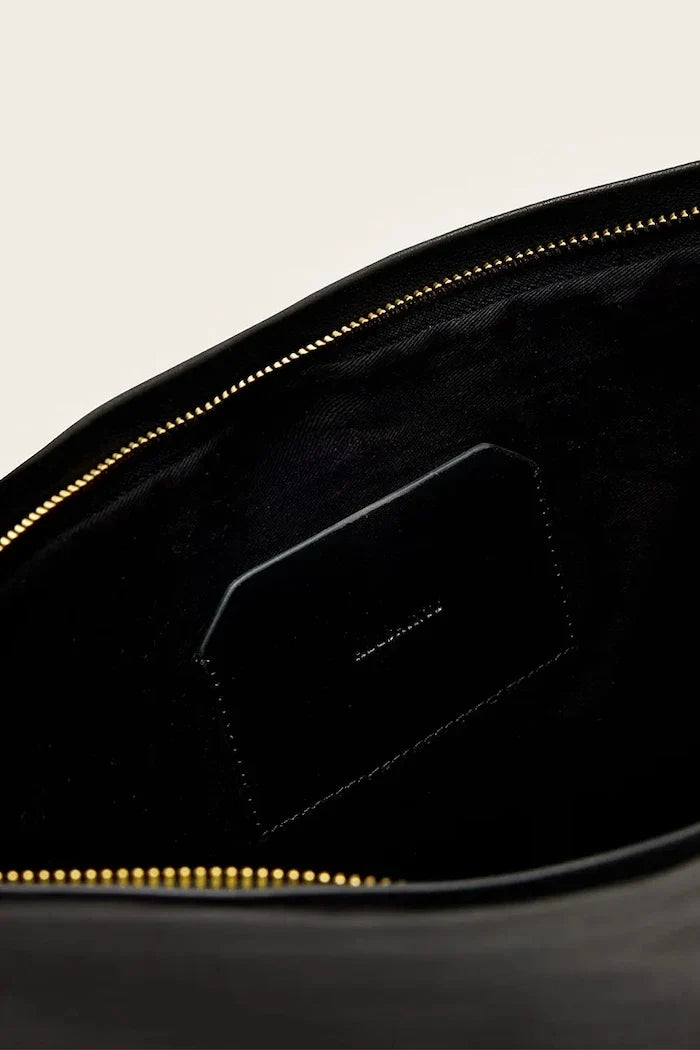 AllSaints clutch de cuero para mujer BETTINA