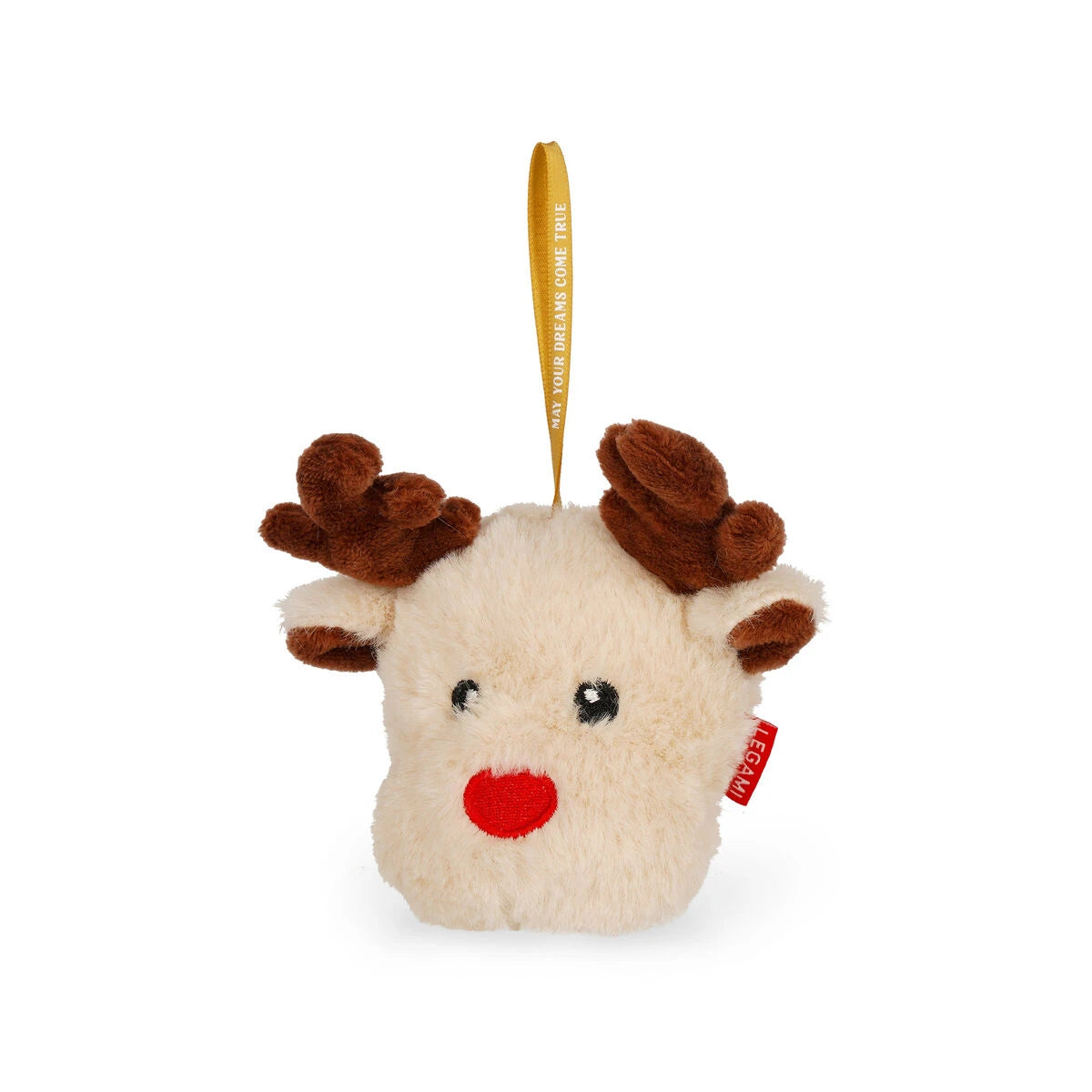 Legami - Juguete de Peluche Decoración Navideña - Reno - Oh-Oh-Ohrnaments