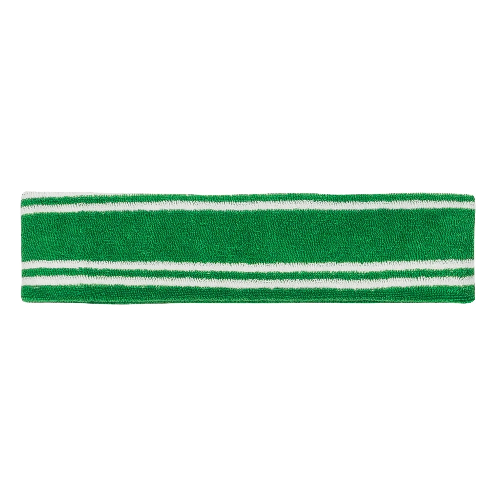 We Are Kids - Diadema de rayas Bjorn de tejido de toalla de algodón orgánico | Verde