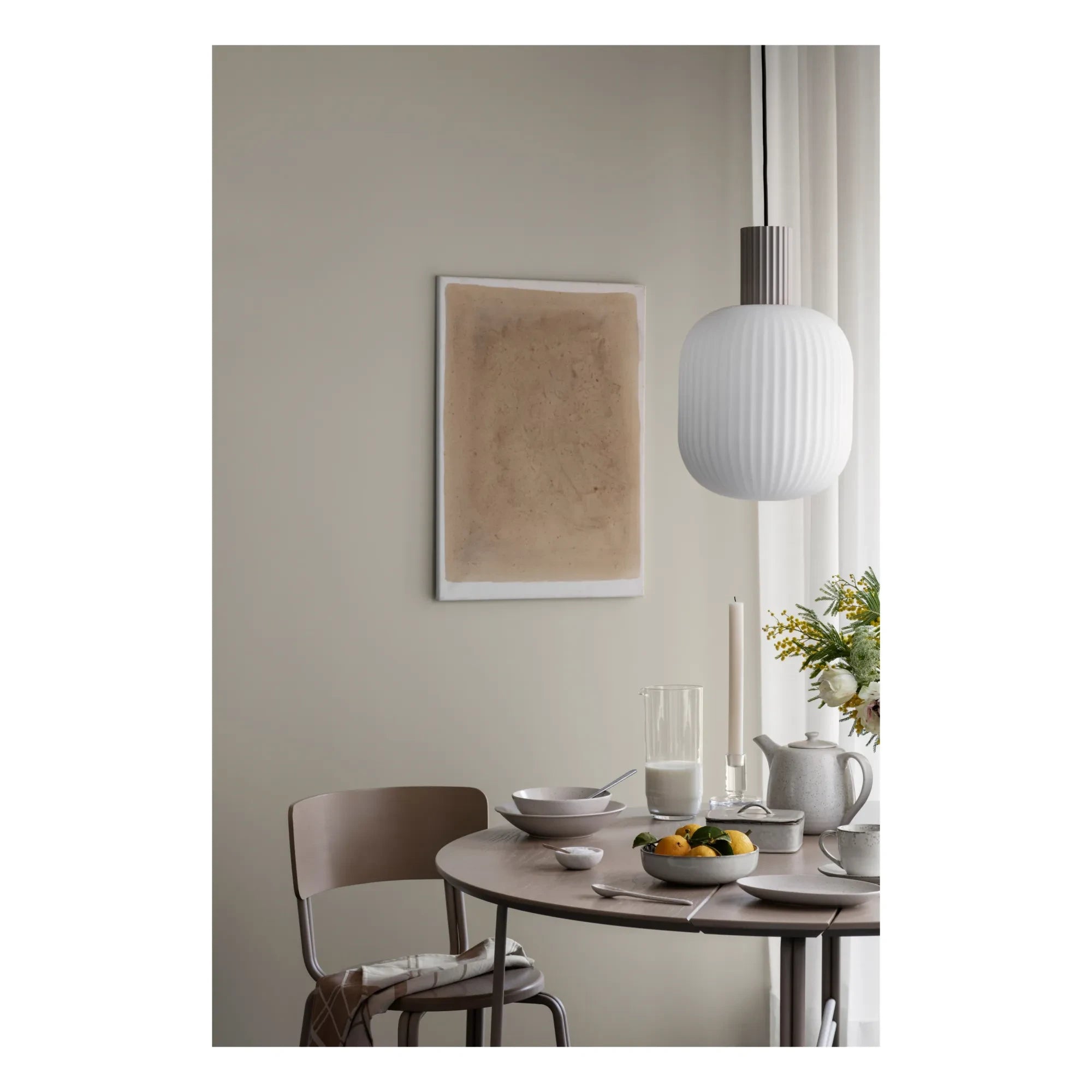 Broste Copenhagen - Mantequera Nórdica de Gres | Gris claro
