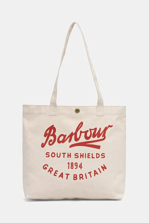 Barbour bolso de algodón Script