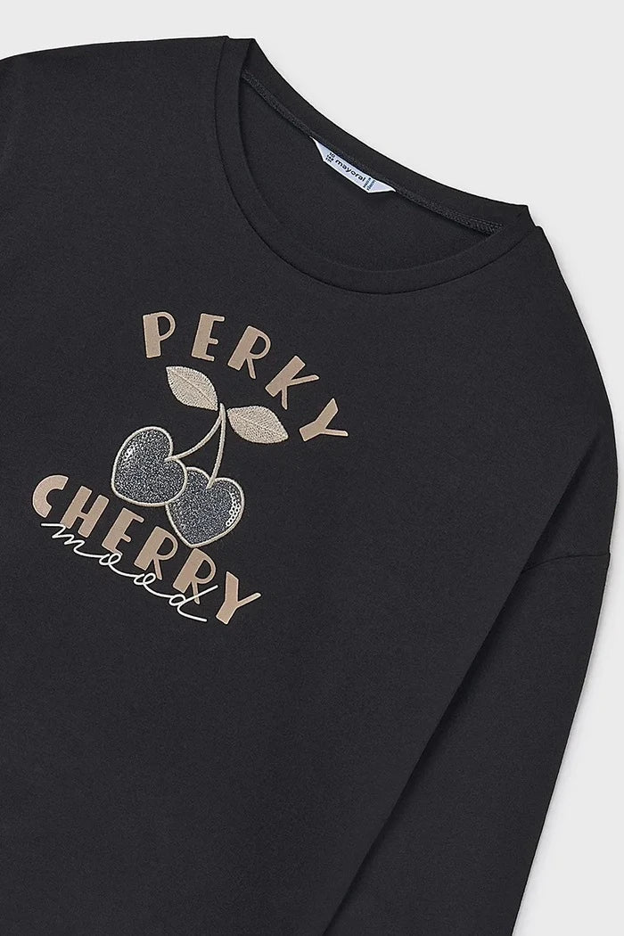 Blusa de algodón de manga larga Mayoral