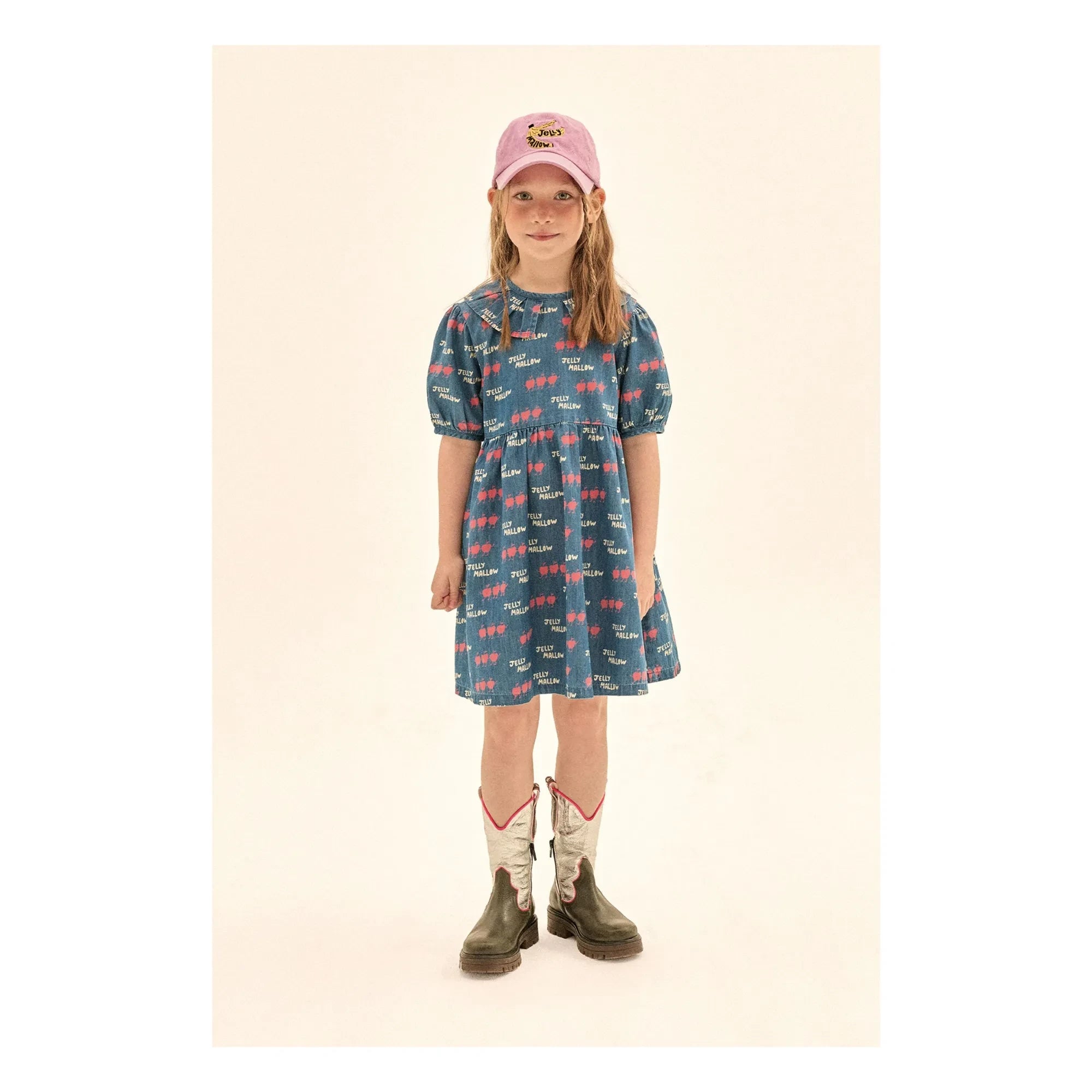 Jelly Mallow - Vestido vaquero Apple | Azul