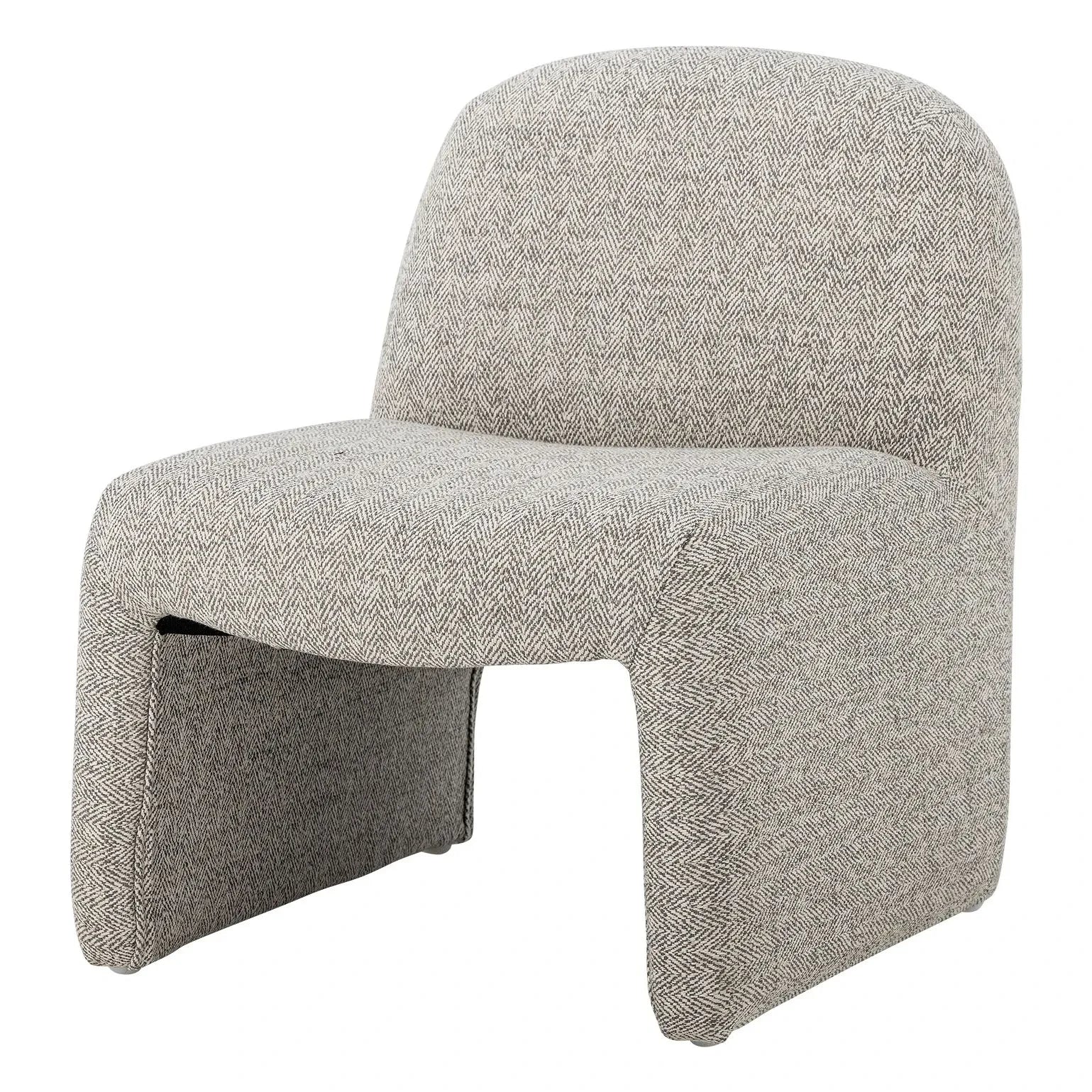 Bloomingville Mini - Silla infantil Neel | Gris claro