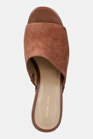 MICHAEL Michael Kors Sandalias de cuña de ante Mayes para mujer