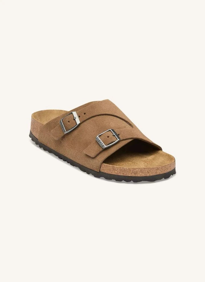 BIRKENSTOCK - Sandalia de ante Zúrich