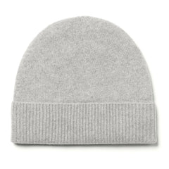 Bompard - Gorro clásico de cachemira | Gris plateado