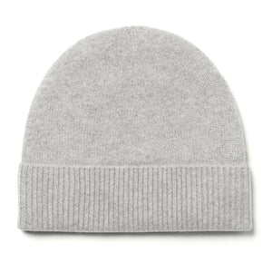 Bompard - Gorro clásico de cachemira | Gris plateado