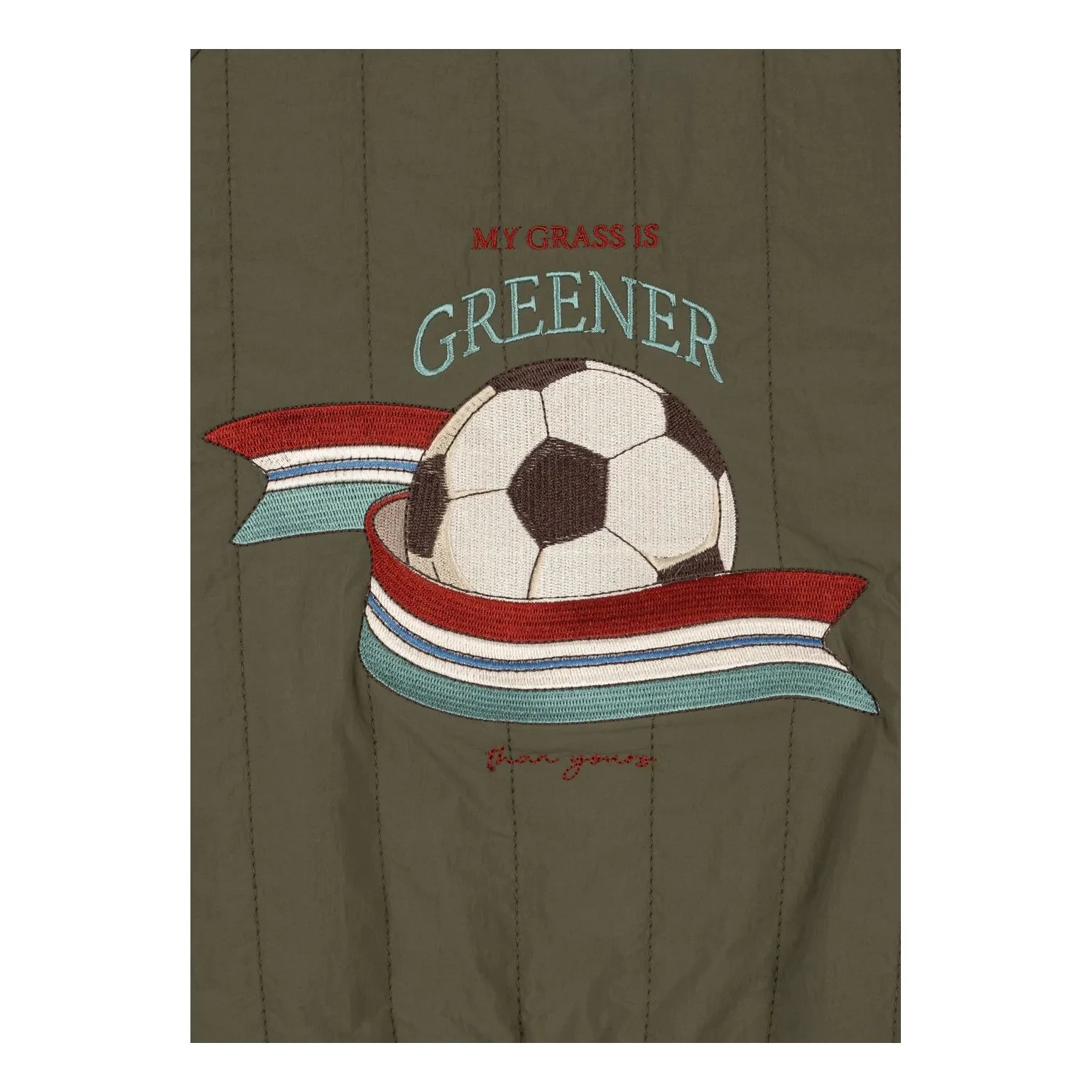 Konges Sløjd - Juno Futbol Bomber Ceket | Haki