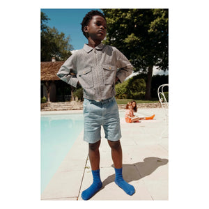 Emile et Ida - Short Fitte | Azul Claro