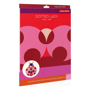 Studio Roof - Decoración de pared Mariquita - Studio Roof x Zoe Miller | Rojo