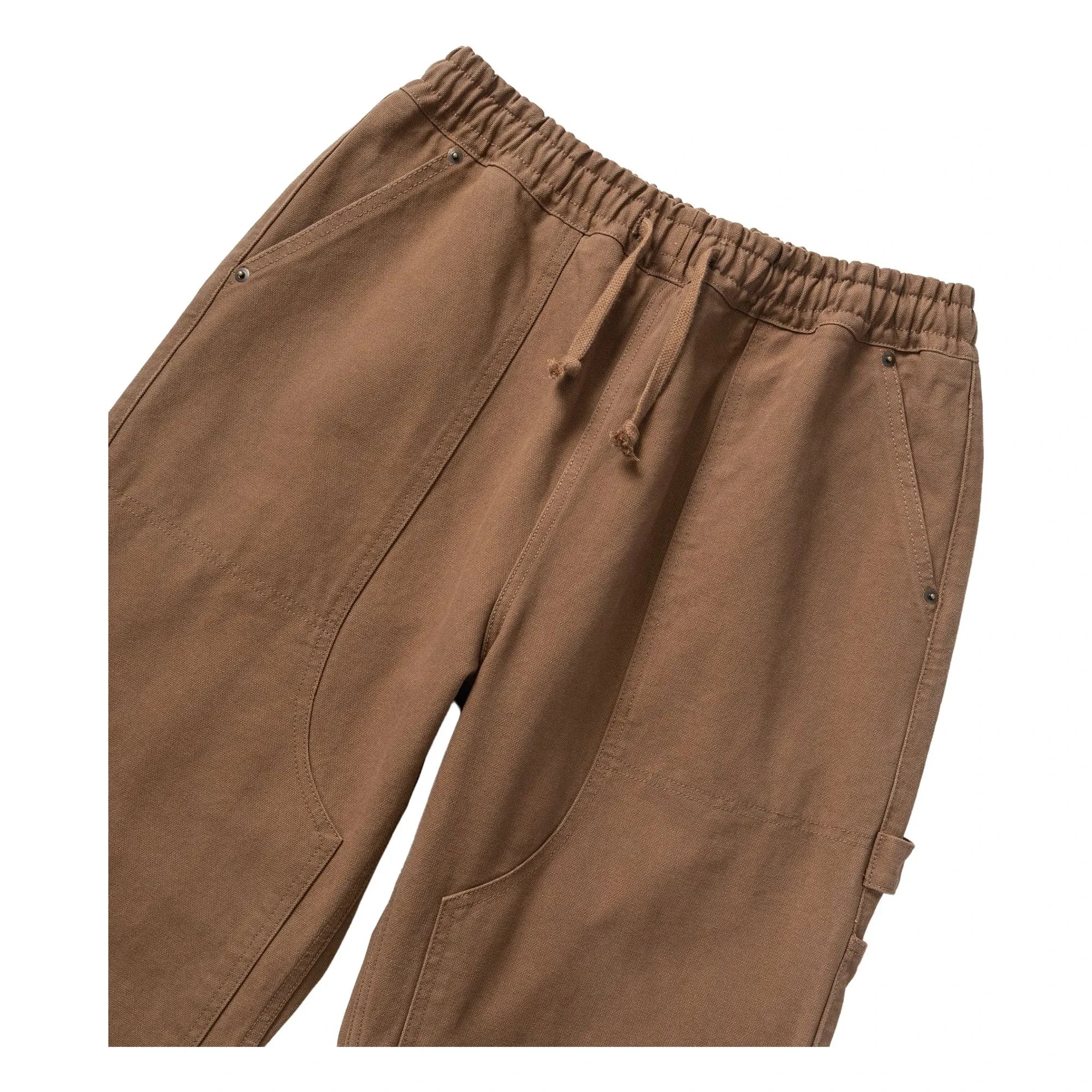 Service Works - Pantalones de cocinero Utility de algodón orgánico | Camel