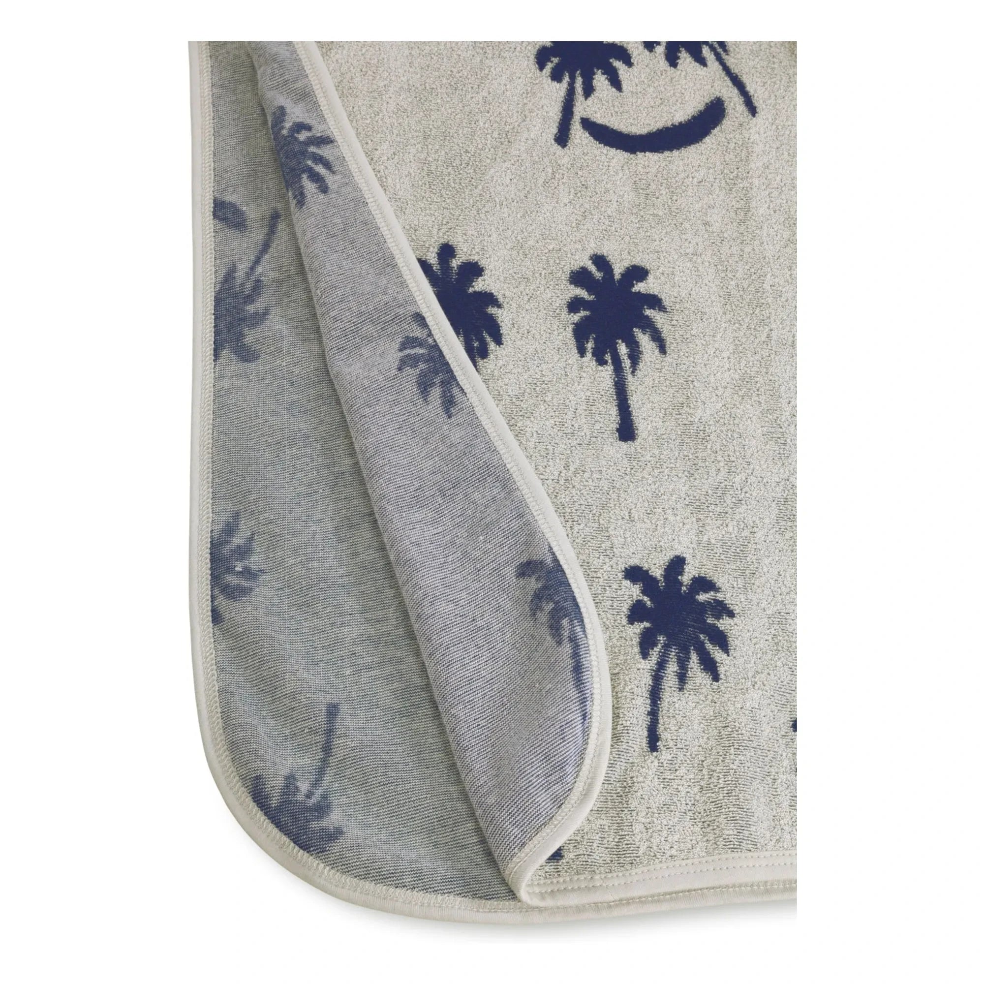Molo - Palmeras | Toalla de playa con capucha gris