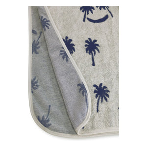 Molo - Palmeras | Toalla de playa con capucha gris