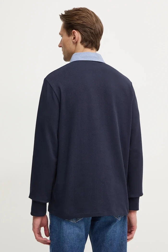 Blusa de algodón de manga larga Gant