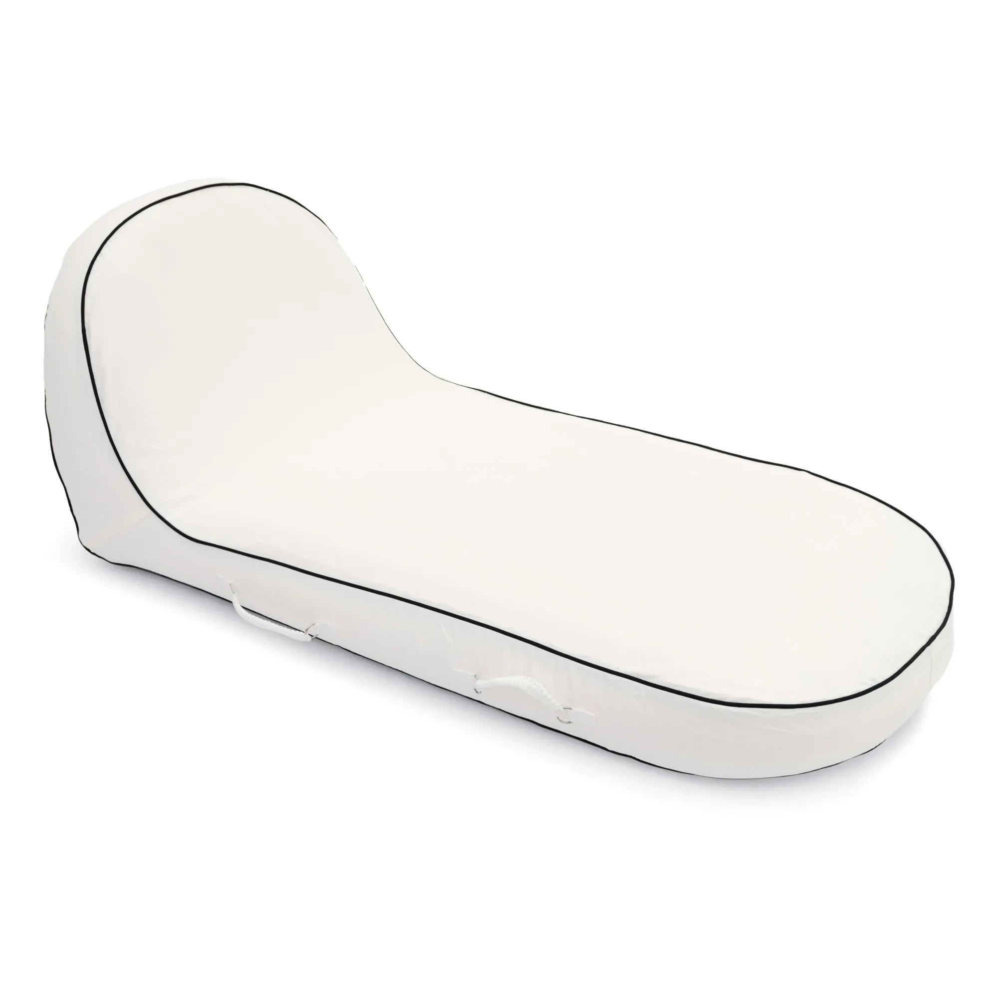 Business & Pleasure Co. - Colchoneta de piscina flotante | Blanco