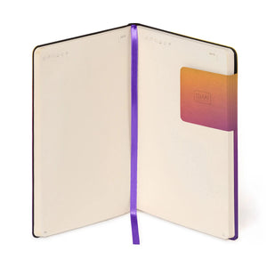 Legami - Cuaderno con Páginas en Blanco y Funda Suave - Vibras de Atardecer - Mi Cuaderno