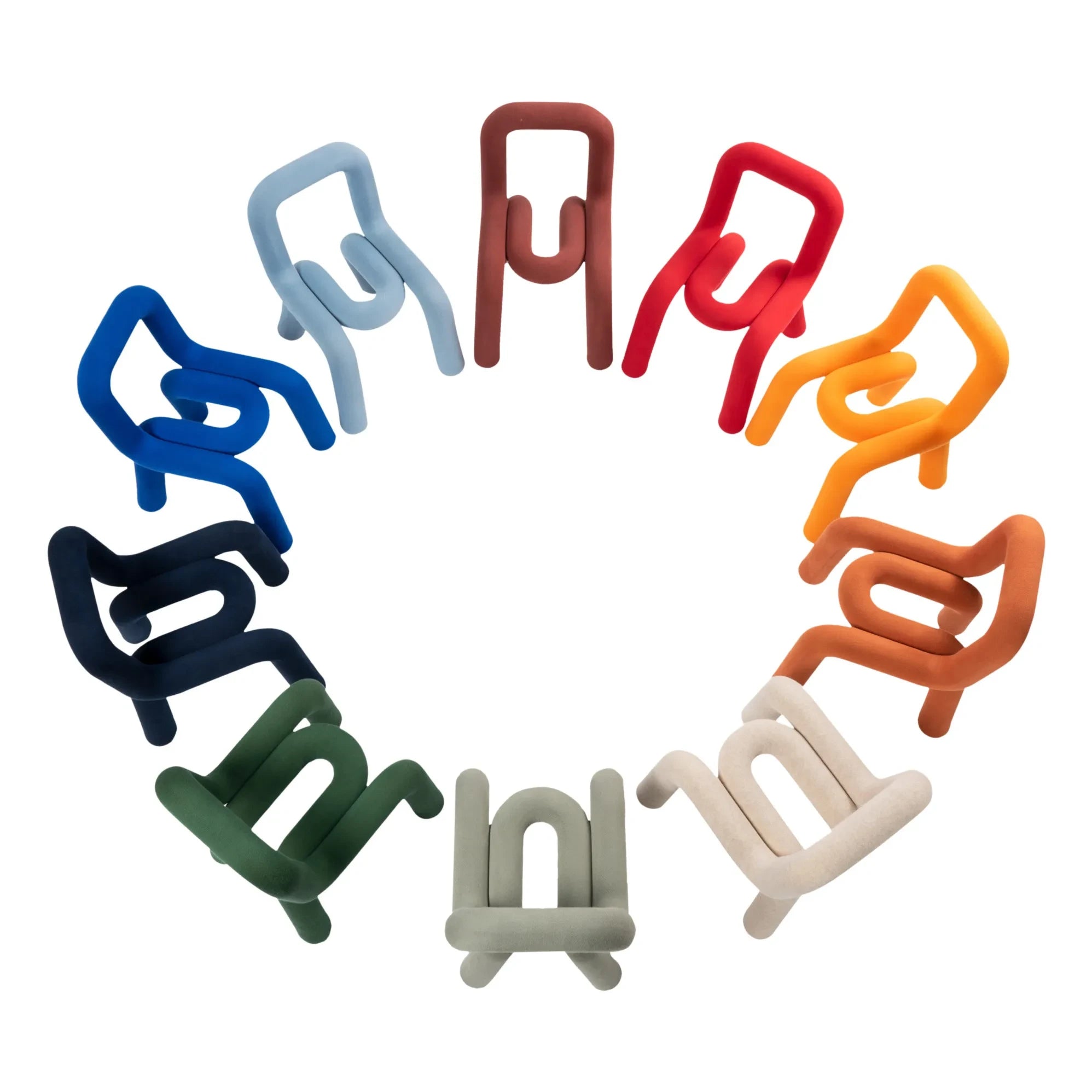 Moustache - Silla Mini Bold | Verde Bosque