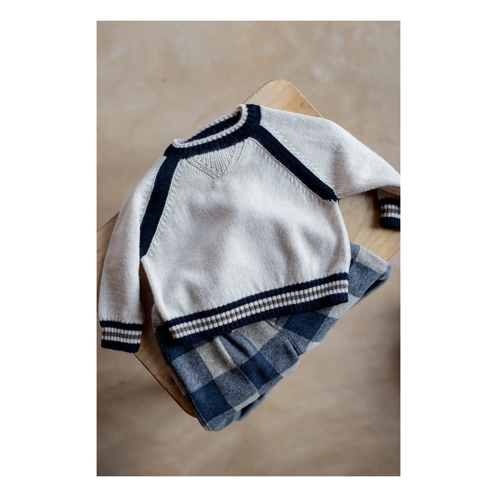 1+ in the family - Firenze Kareli Polar Pantolon | Koyu Mavi