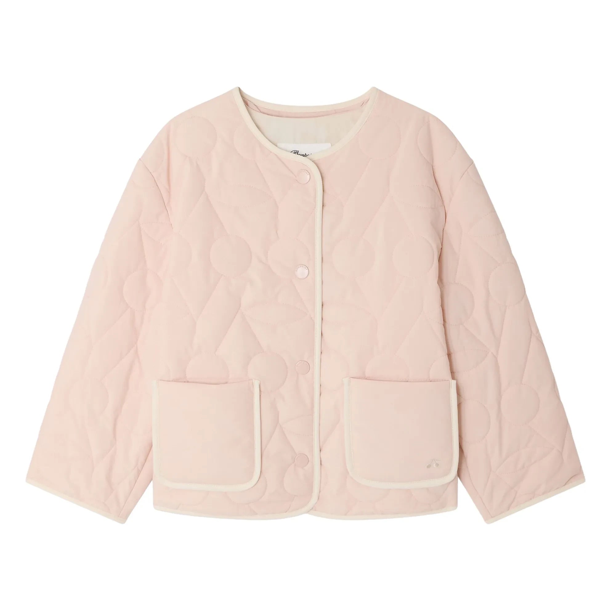 Bonpoint - Lorelei Cerises Chaqueta de fibra reciclada | Rosa empolvado